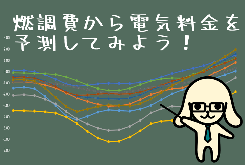 電気料金の予測